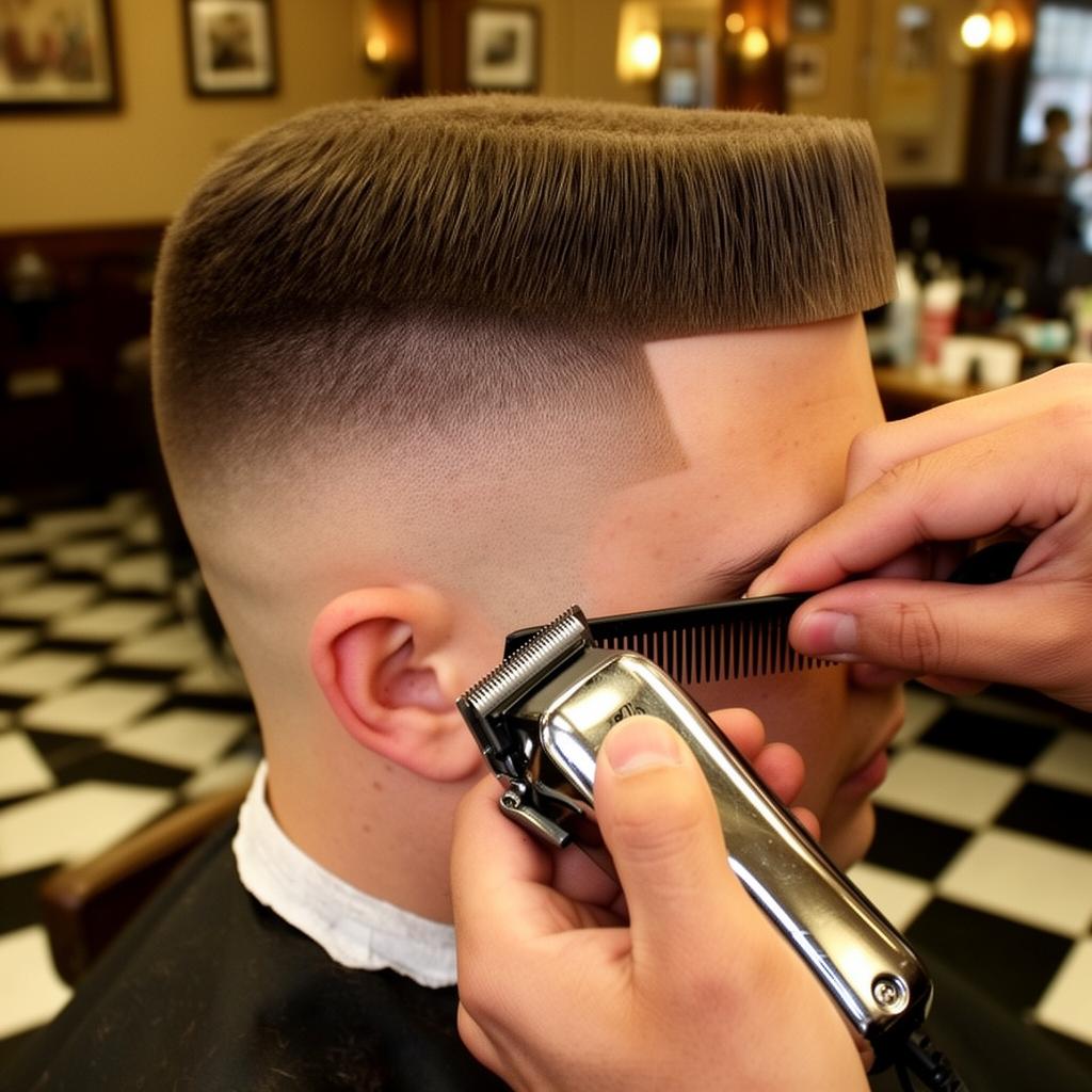 Flat Top Haircut