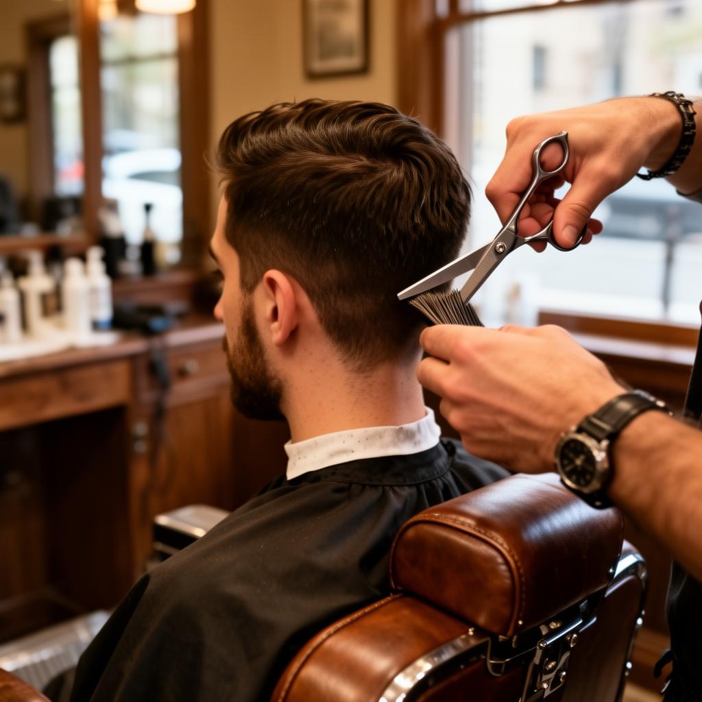 Zak's Men's Haircut